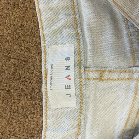 American Apparel Jean Shorts size 24 - Picture 3 of 4